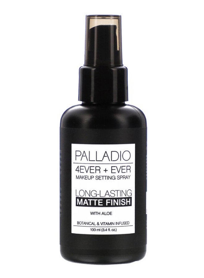 4Ever Plus Ever Long-Lasting Matte Finish Makeup Setting Spray Clear