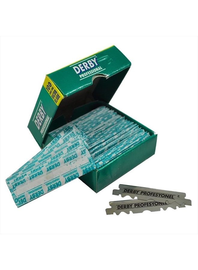 Professional Single Edge Razor Blades, 100 Count (Pack of 2)