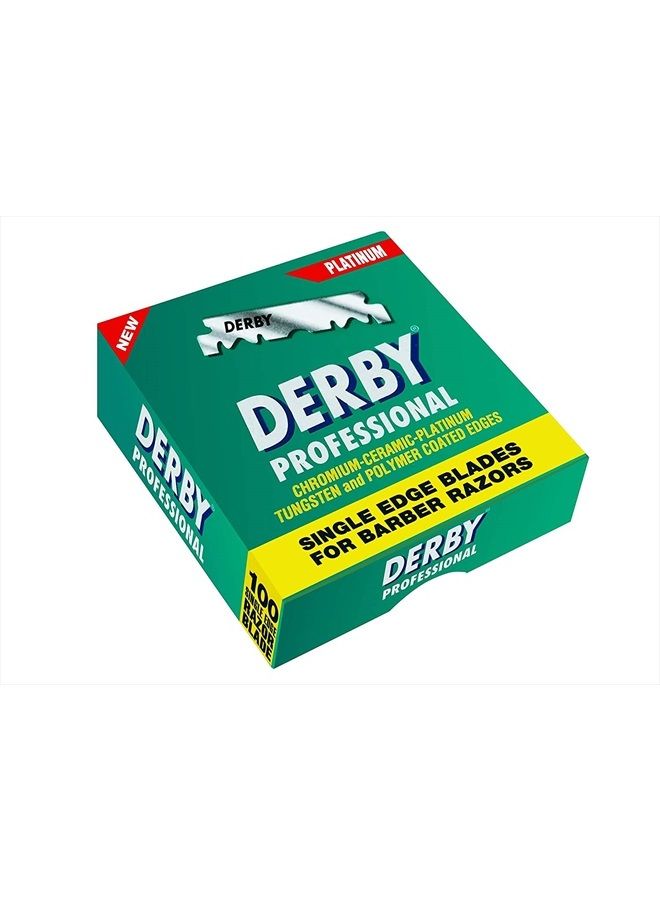 Professional Single Edge Razor Blades, 100 Count (Pack of 2)