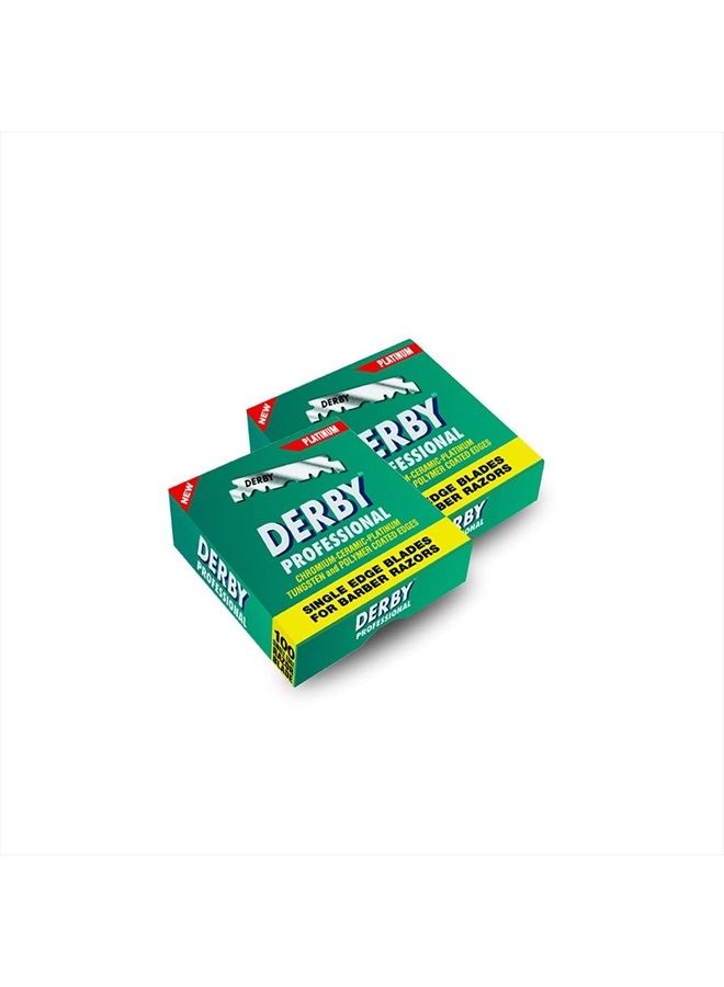 Professional Single Edge Razor Blades, 100 Count (Pack of 2)