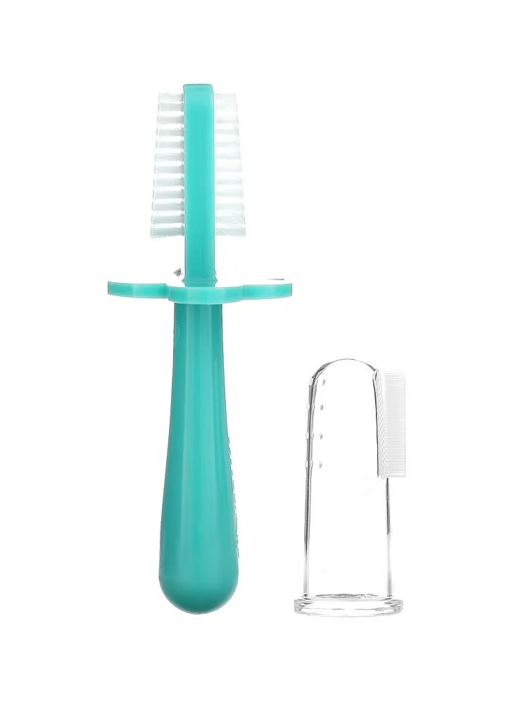 Double Sided Toothbrush and Finger Brush