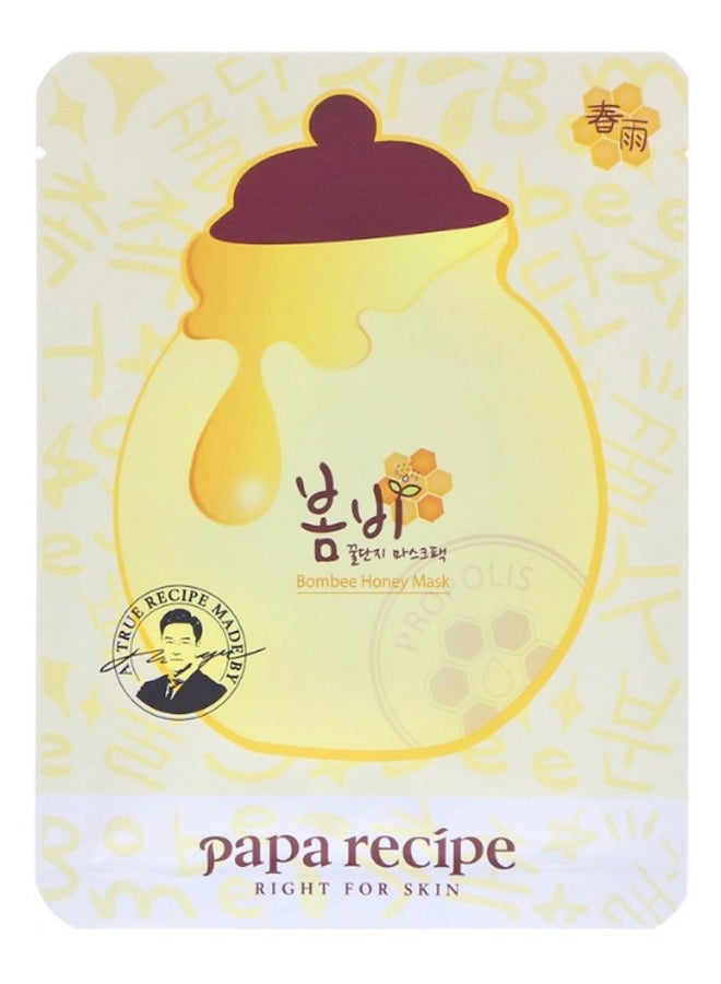 Pack Of 10 Bombee Honey Mask Sheet 10 x 25grams