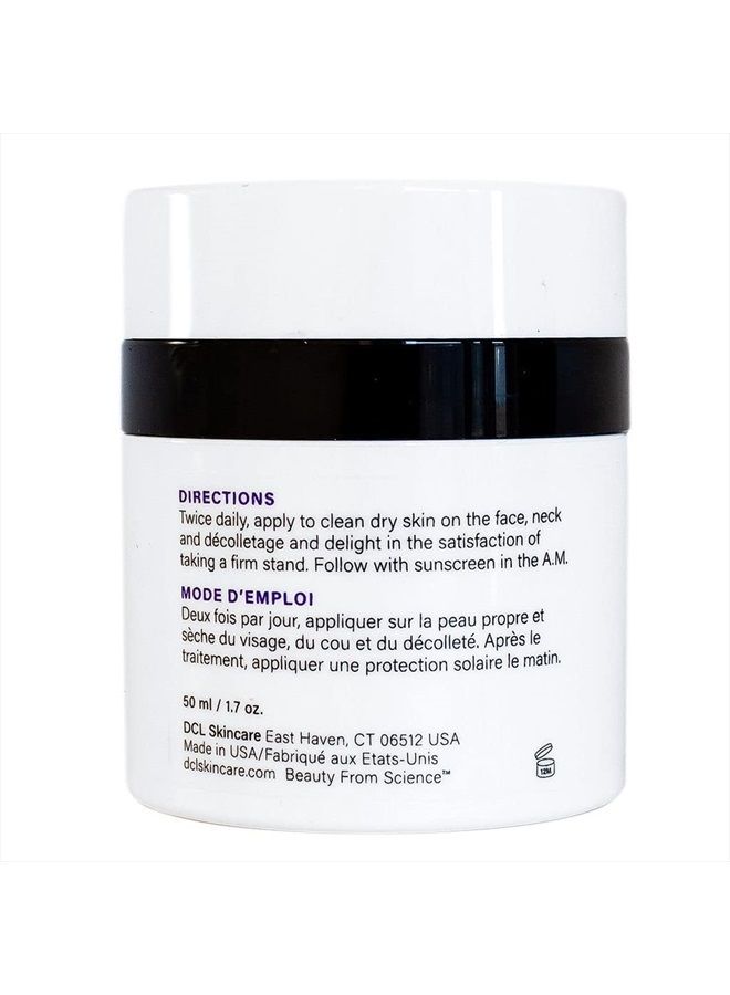 DCL Skincare Peptide Plus Cream, pro-aging, wrinkle defense, collagen producing amino acids, Vitamins A, C, E CoQ10 enhances skin barrier 1.7 Fl Oz