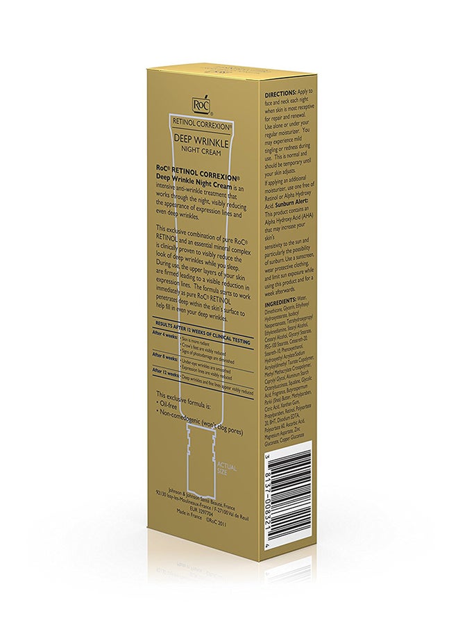Retinol Correxion Deep Wrinkle Night Cream 30ml