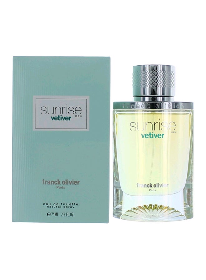 Sunrise Vetiver EDT 75ml