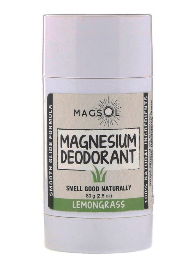Lemongrass Magnesium Deodorant 80grams