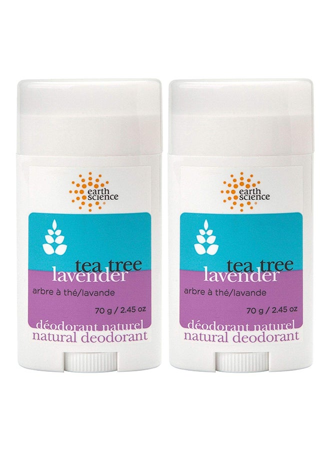 Pack Of 2 Natural Lavender Deodorant