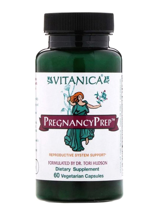 Pregnancy Prep Reproductive System Support - 60 Vegetarian Capsules