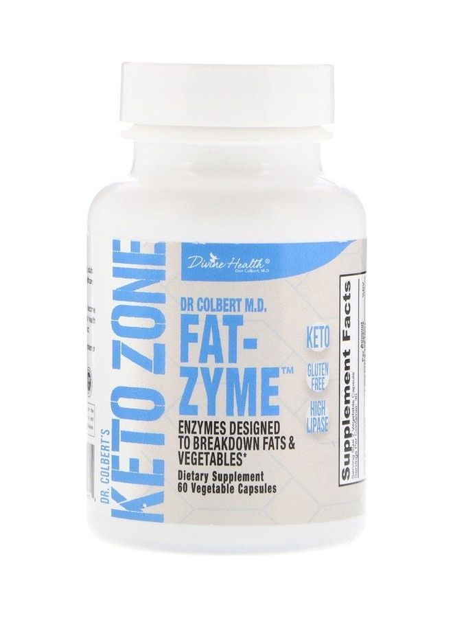 Dr. Colbert's Keto Zone Fat-Zyme Capsule