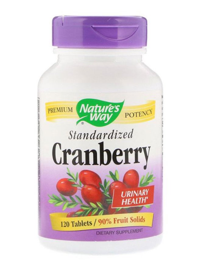 Standardized Cranberry Dietary Supplement - 120 Tablets