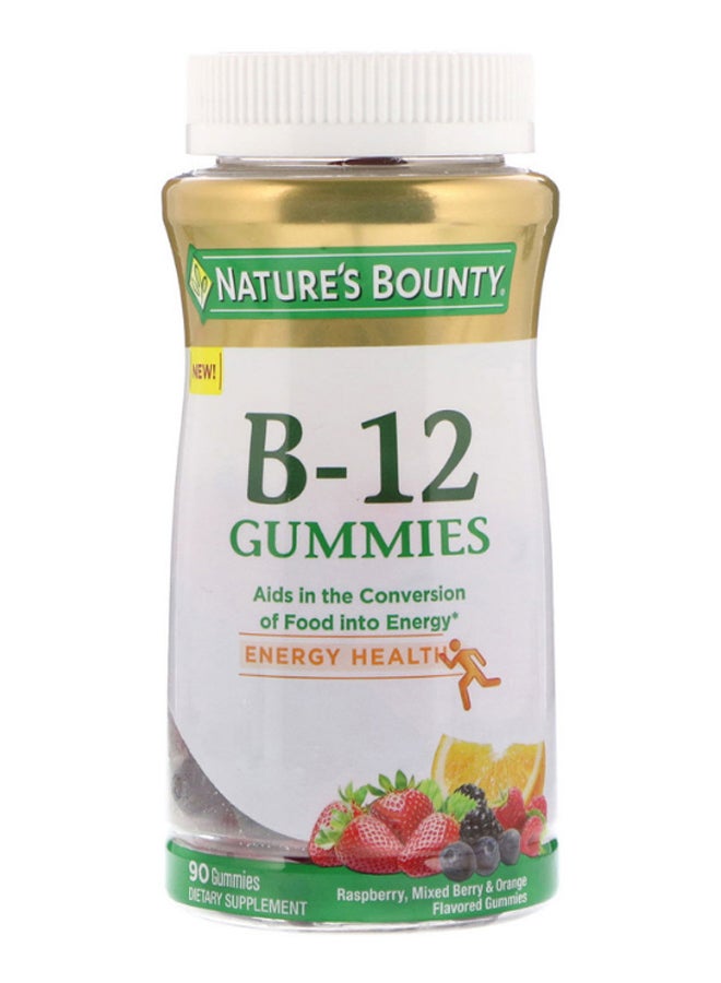 Vitamin B-12 Herbal Supplement - 90 Gummies