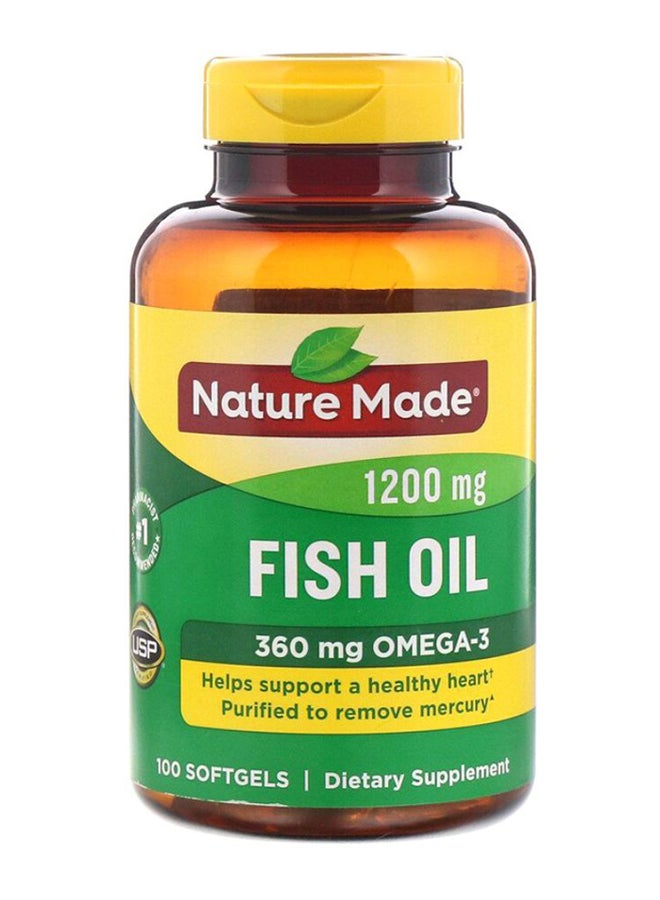 Fish Oil - 100 Softgels