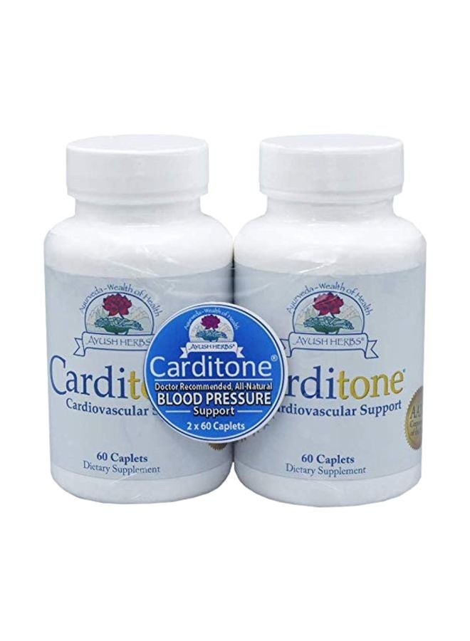 Pack Of 2 Carditone Dietary Supplement - 60 Caplets