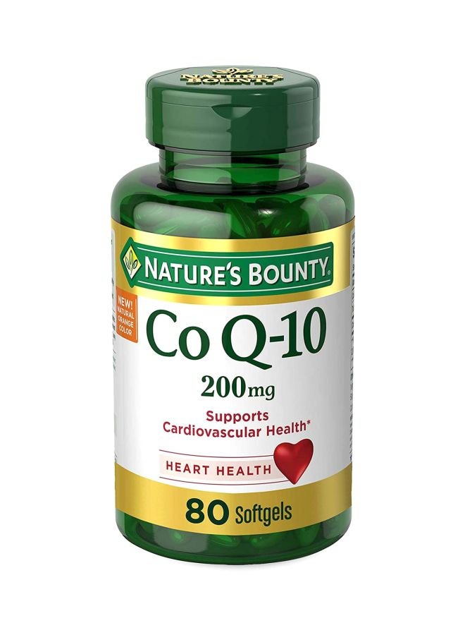 Co Q-10 Dietary Supplement 200mg - 80 Softgels