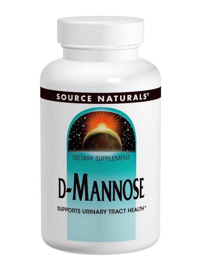 D-Mannose Dietary Supplement - 120 Capsules