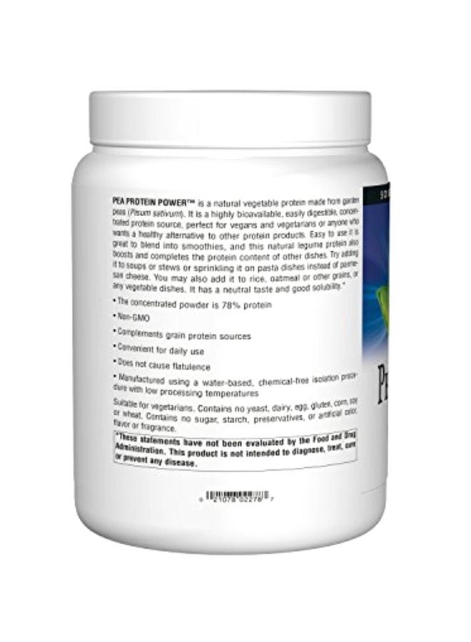 Pea Protein Powder Dietary Supplement