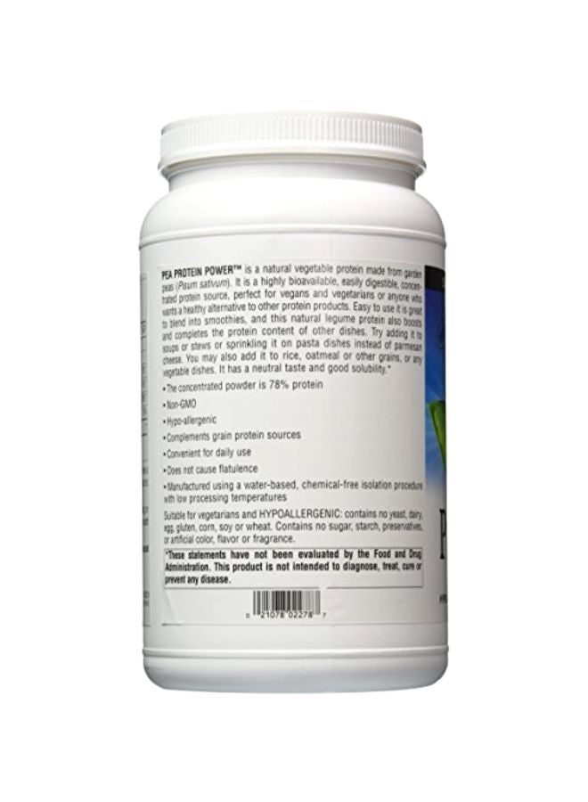 Pea Protein Powder Dietary Supplement