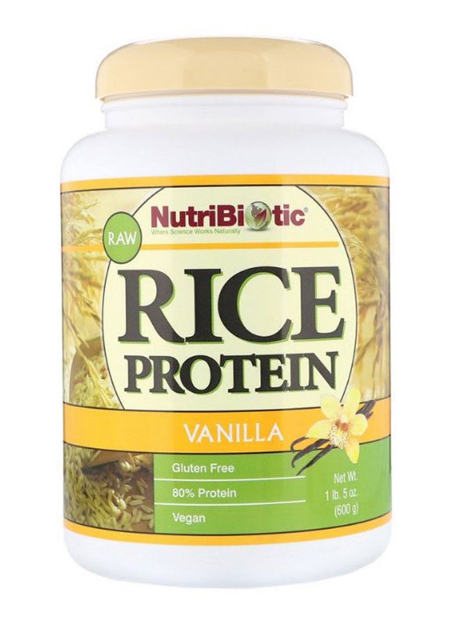 Vanilla Flavour Rice Protein