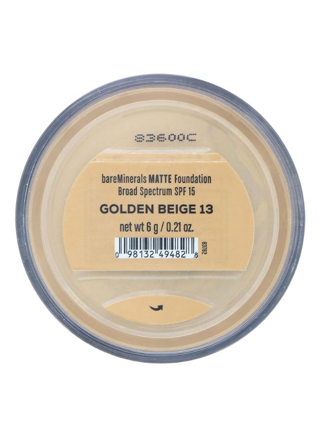 Matte Foundation Powder 13 Golden Beige
