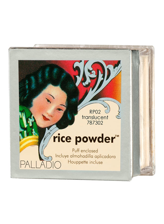 Rice Face Powder Loose Rp02 Translucent