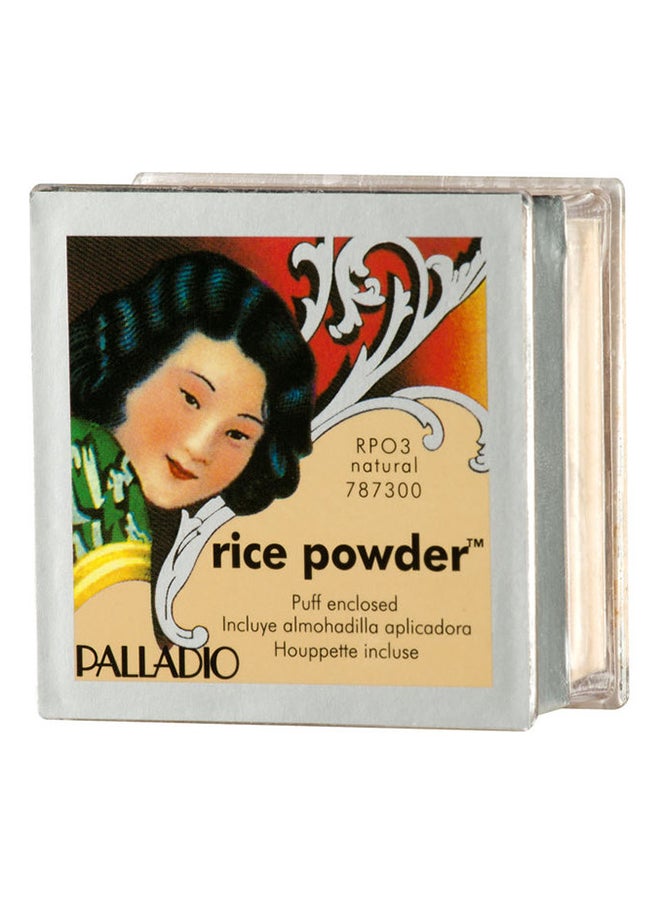 Rice Pressed Powder RPO3 Natural