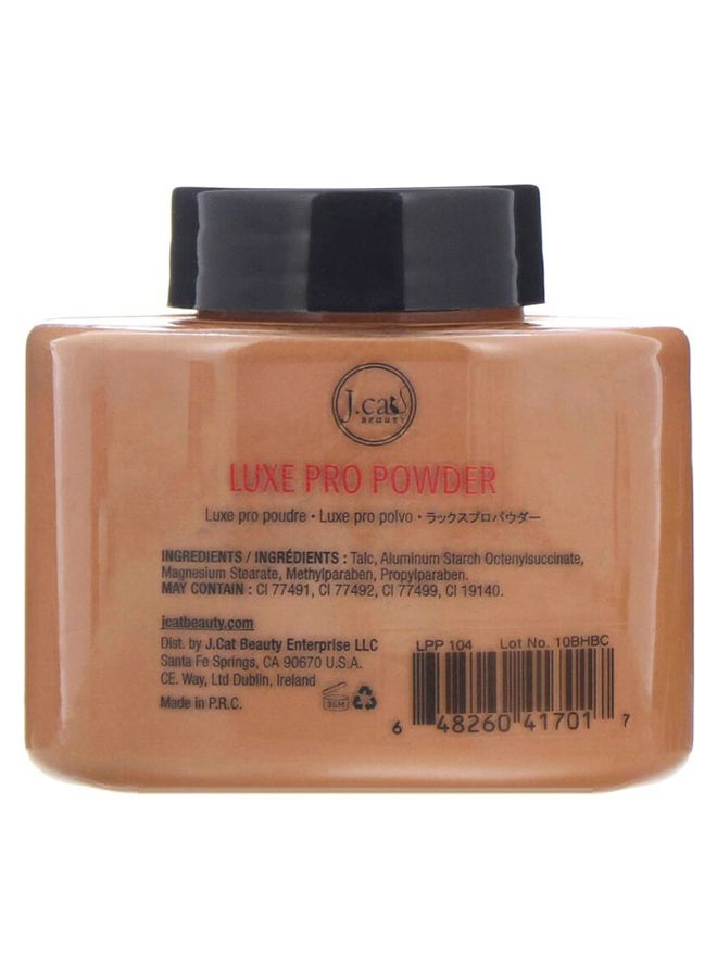Luxe Pro Loose Powder Chestnut