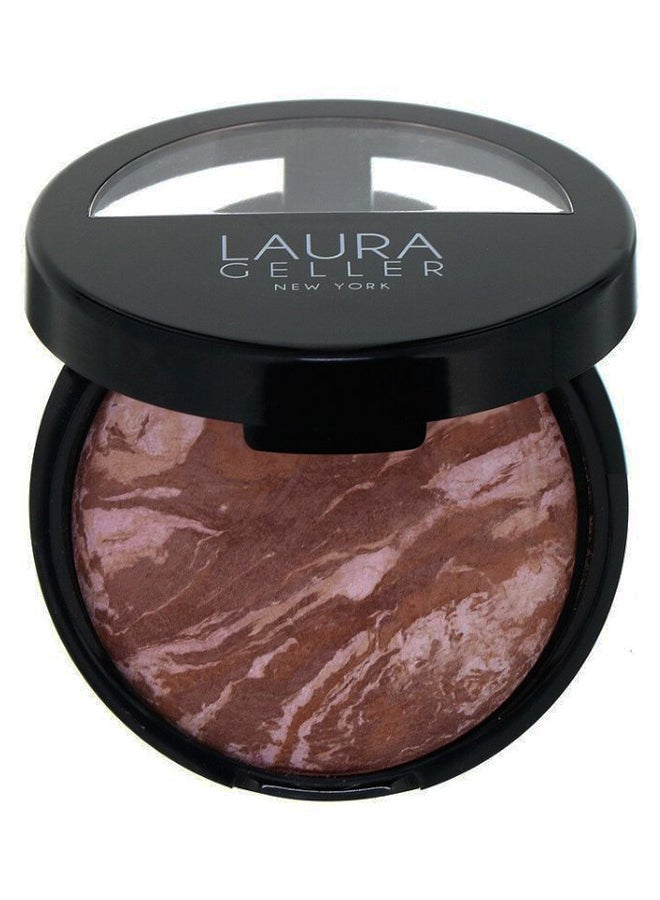 Baked Bronze-N-Brighten Pressed Powder Fair Brown/Pink