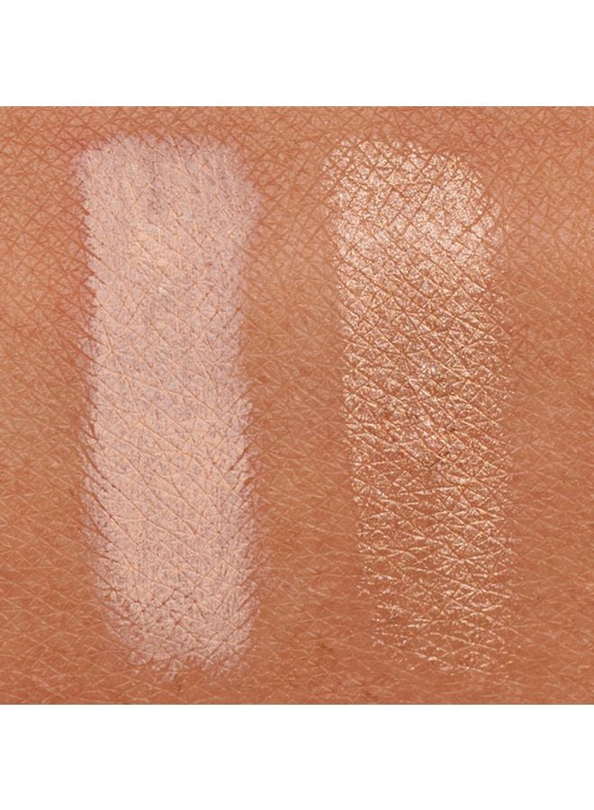 Matte Shell Highlighting Duo Pencil Light Brown/Dark Brown