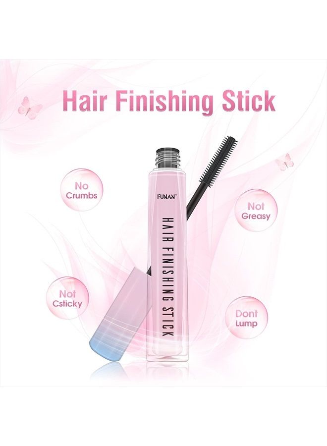 Hair Finishing Stick 2 Pack for Small Broken Hair Cream/ Gel for Women Naturally Refreshing, Hair Wax Stick, Non-Greasy and Non-Sticky