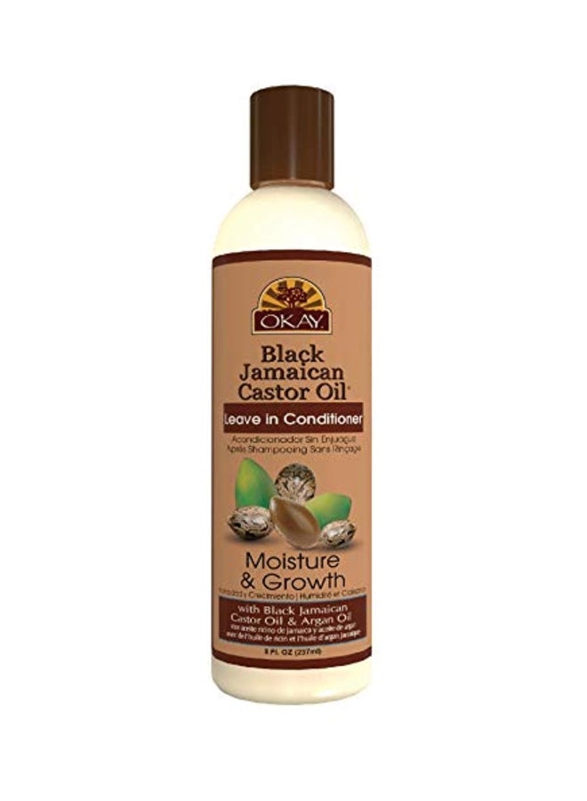 Black Jamaican Castor Oil Leave In - Castor & Argan Oil 237ml