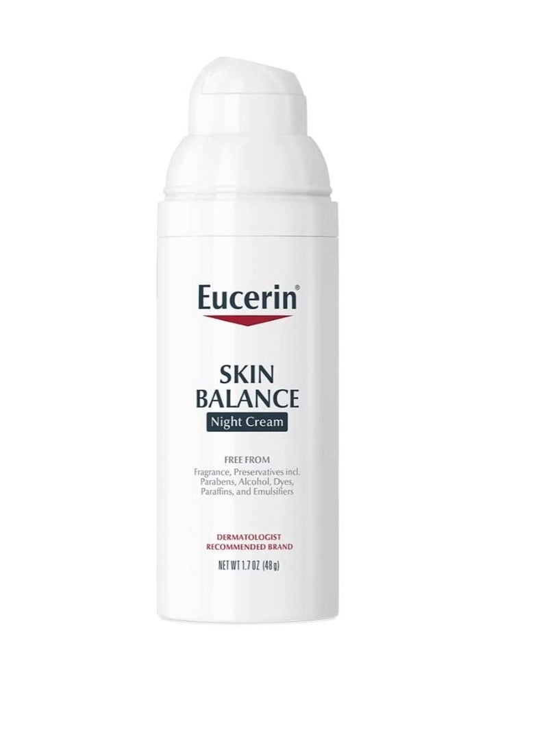 Skin Balance Night Cream Dry Skin Moisturizer