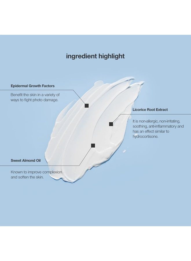 CONTROL CORRECTIVE Growth Factor Treatment Cream, 0.5 Oz - An Elegant Facial Cream For Calming Down Skin After Peels, Microdermabrasion Or Retinol Usage, Diminishes Visible Scars, Soothes Irritation