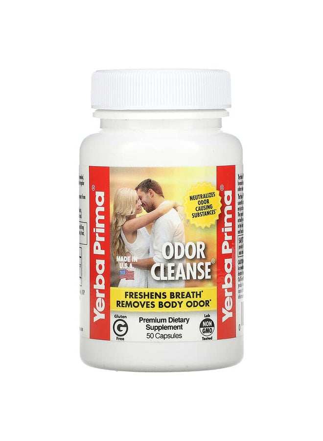 Odor Cleanse Breath And Body - 50 Capsules