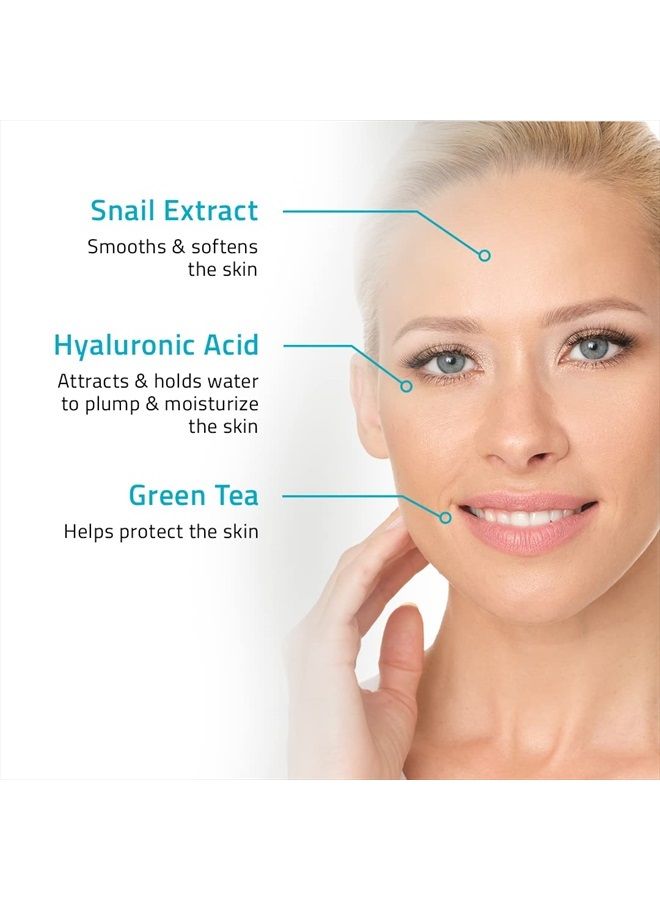 Day/Night Cream with Hyaluronic Acid & Copper Tripeptide-1, Day and Night Cream Moisturizer for Face, Cream for Wrinkles, Dark Spots & Dull Skin, Anti Aging Face Cream for Women & Men