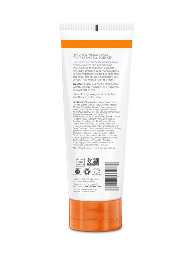 Styling Cream Ounces, Argan Oil & Shea, 6.8 Fl Oz