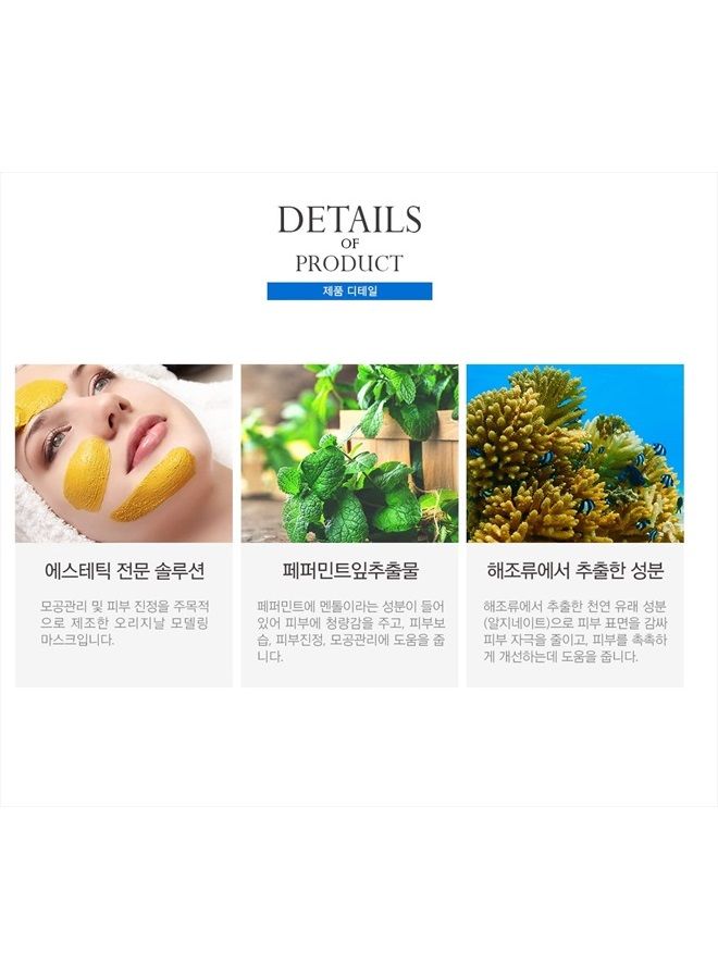 Modeling Mask Powder Pack Cool Ice for Soothing and Pore Management, 240g