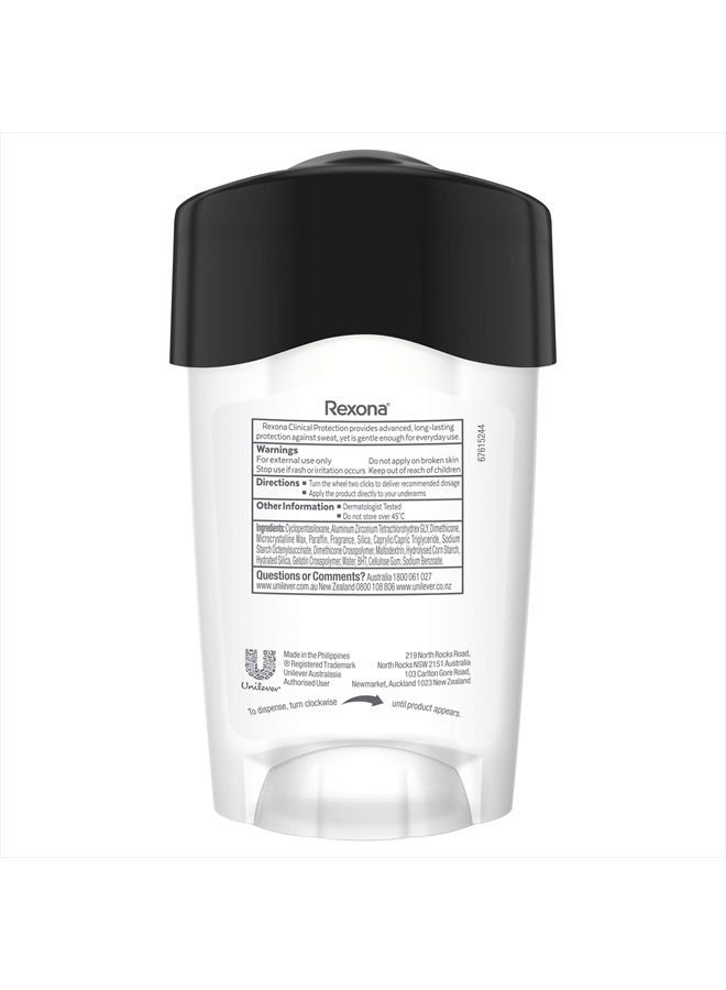 for Men Clinical Protection Antiperspirant Deodorant Cream 45ml