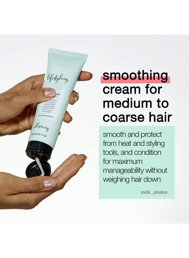 Lifestyling Smoothing Hair Cream for Medium to Coarse Hair, 5.1 Fl Oz