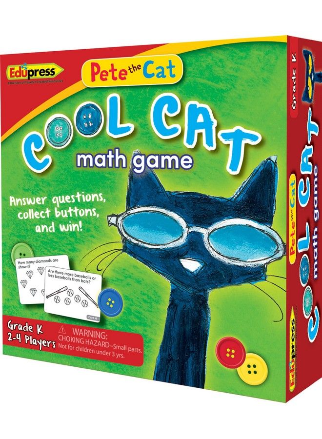 Pete The Cat Cool Cat Math Game Grade K Ep63530