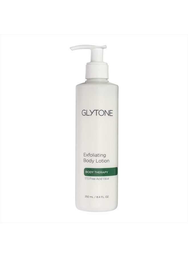 Glytone Exfoliating Body Lotion - 8.8 17.5% Free Acid Value Glycolic Acid - Keratosis Pilaris - Smooth Rough & Bumpy Skin - Oil & Fragrance-Free - 6.7 8.4 fl. oz.