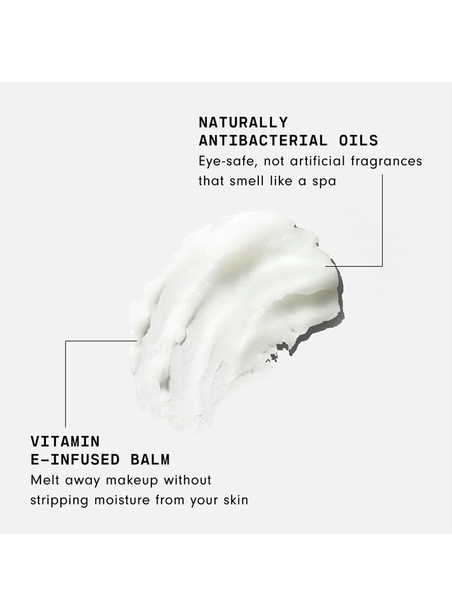 Day Dissolve Cleansing Balm - Gentle, Milky Oil-Based Cleanser to Remove Makeup, Dirt and Oil - Vitamin E Moisturizes Skin While Cleansing Residue-Free - Vegan (2.3 oz)