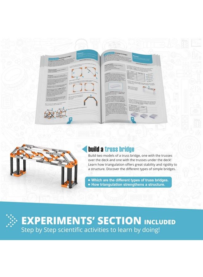 Stem Toys, Buildings & Bridges, Construction Toys For Kids 9+, Educational Toys, Gifts For Boys & Girls (9 Model Options), Stem Kit For Learning