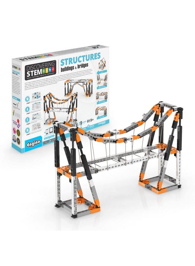 Stem Toys, Buildings & Bridges, Construction Toys For Kids 9+, Educational Toys, Gifts For Boys & Girls (9 Model Options), Stem Kit For Learning
