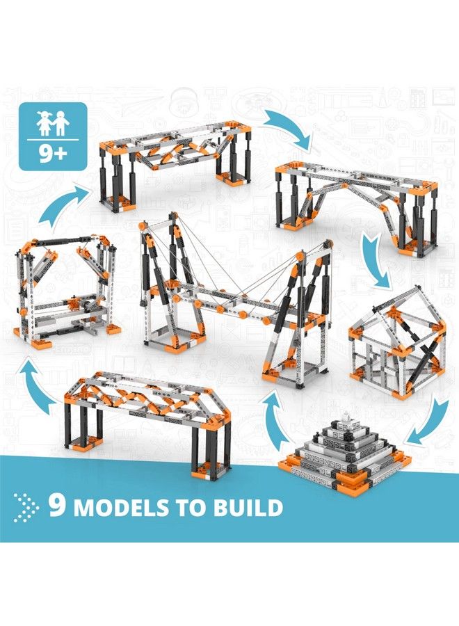 Stem Toys, Buildings & Bridges, Construction Toys For Kids 9+, Educational Toys, Gifts For Boys & Girls (9 Model Options), Stem Kit For Learning