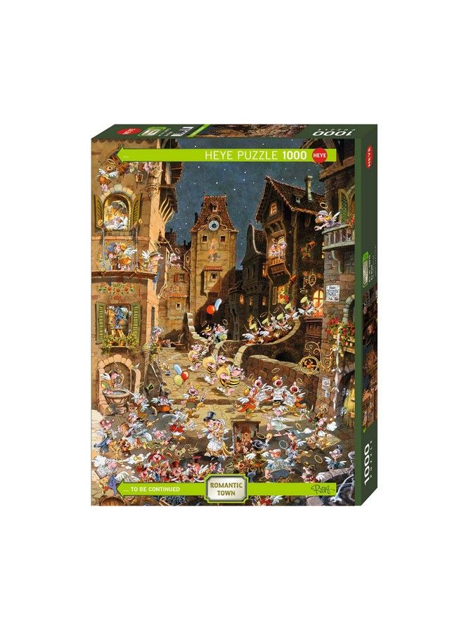 Romantic Town By Night (Puzzle)