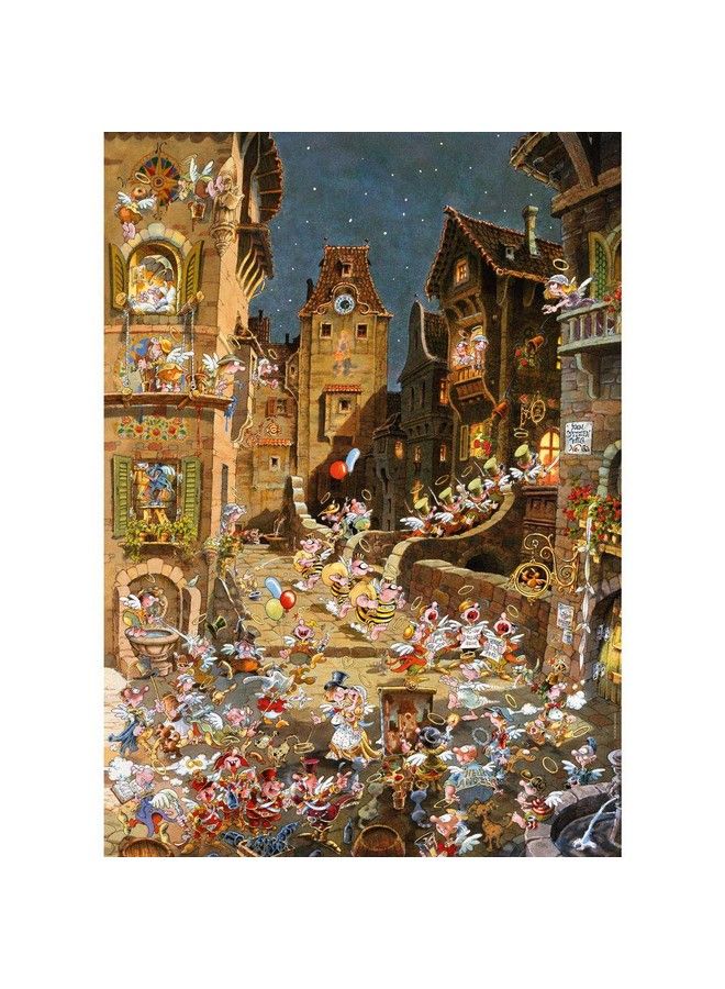 Romantic Town By Night (Puzzle)