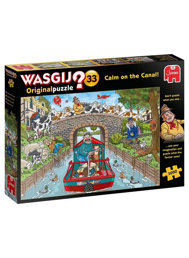 Toys, Original 33 Calm On The Canal, For Ages 120, Multicolor, 1000