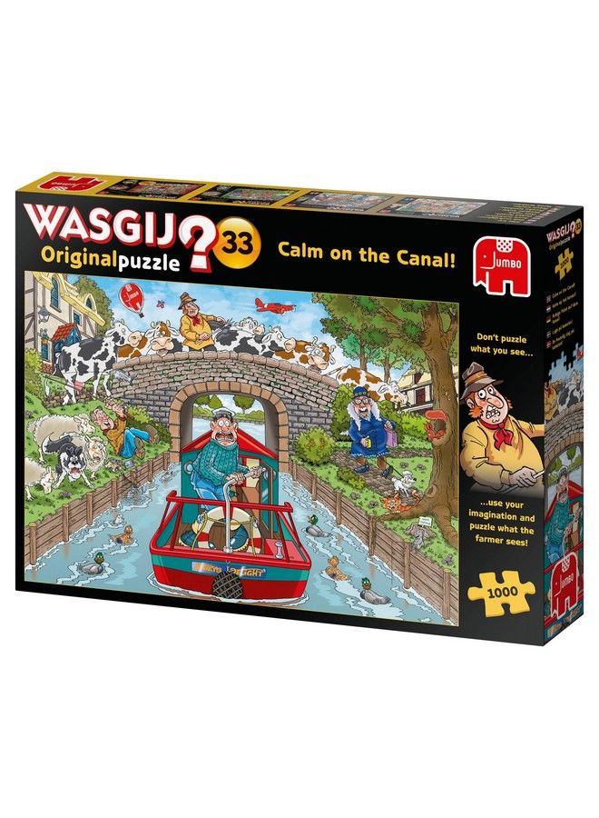 Toys, Original 33 Calm On The Canal, For Ages 120, Multicolor, 1000