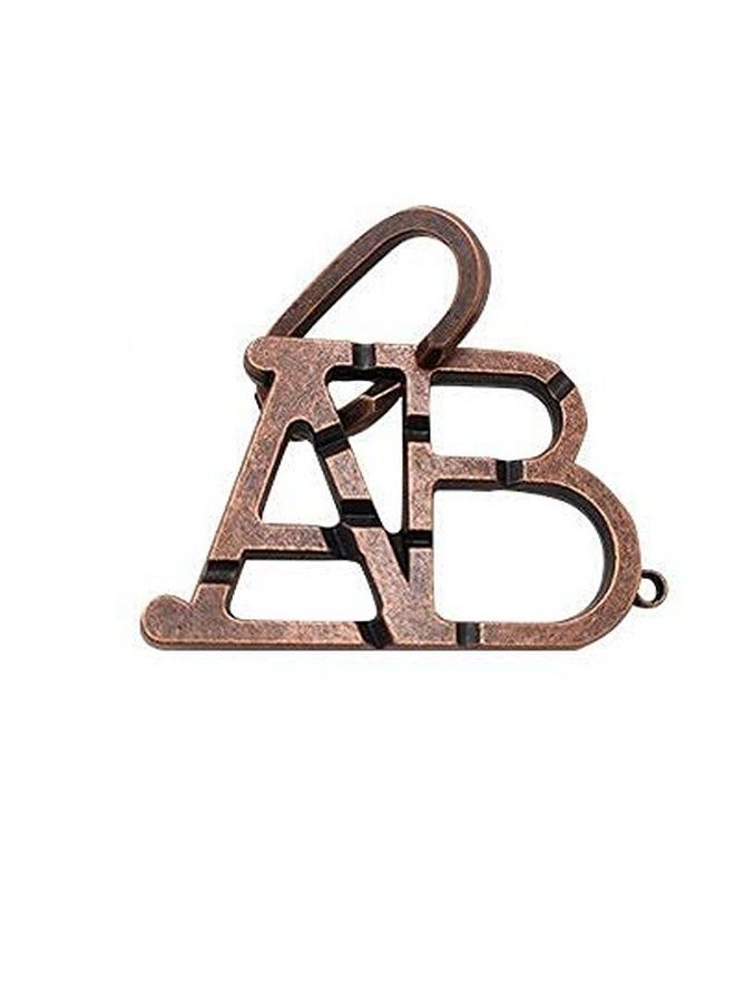 Shuyue Abc Metal Puzzle Lock Iq Test Mind Game Toys Brain Teaser Metal Puzzles Magic Trick Toy Metal Iq Puzzle For Kids And Adults