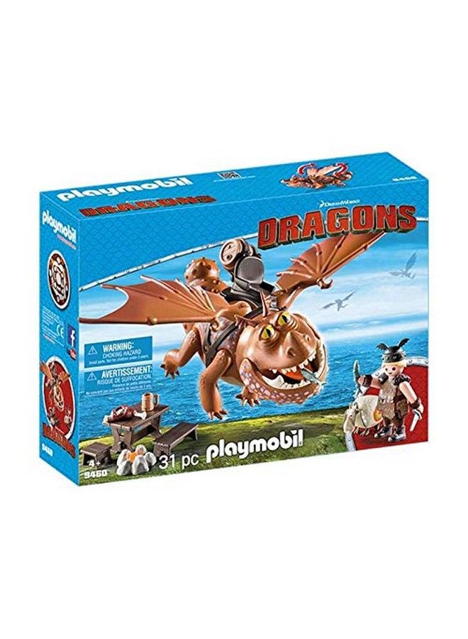 9460 How To Train Your Dragon Fishlegs + Meatlug, Multicolor